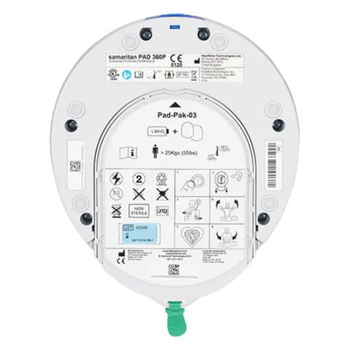 HeartSine Samaritan PAD 360P Volautomatische AED