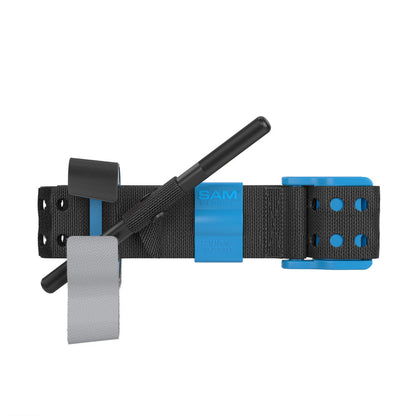 Overzicht van de blauwe SAM XT Tourniquet