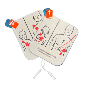 De Trainingselektroden voor de ViVest A-series Trainer-AED's